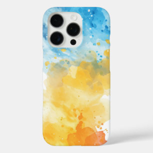 Abstracte Waterverf Art iPhone 16 Pro Hoesje