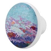 Abstracte Waterverf Art Keramische Knop (Rechts)