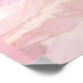 Abstracte Waterverf Art Poster (Hoek)