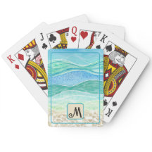 Abstracte Waterverf Beach Vibes gepersonaliseerd