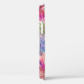 Abstracte Waterverf bladeren allover patroon Case-Mate iPhone Case (Achterkant / Rechts)