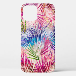 Abstracte Waterverf bladeren allover patroon Case-Mate iPhone Case