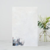 abstracte waterverf briefpapier (Staand voorkant)