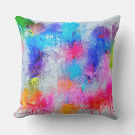 Abstracte Waterverf Buitenkussen