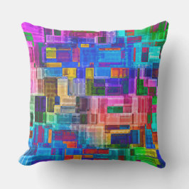 Abstracte Waterverf Buitenkussen