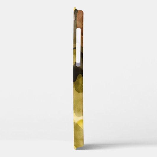 Abstracte Waterverf: Camouflage Tie Dye Case-Mate iPhone Case (Achterkant / Links)