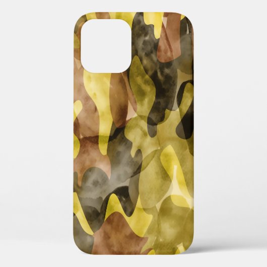 Abstracte Waterverf: Camouflage Tie Dye Case-Mate iPhone Case (Achterkant)