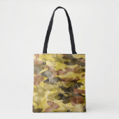 Abstracte Waterverf: Camouflage Tie Dye Tote Bag (Voorkant)