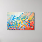 Abstracte Waterverf Canvas Afdruk (Voorkant)
