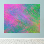 Abstracte Waterverf Canvas Afdruk (Insitu (Houten vloer))