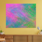 Abstracte Waterverf Canvas Afdruk (Insitu (Woonkamer))