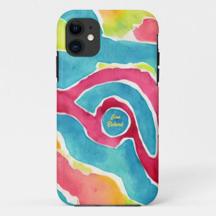 Abstracte Waterverf Case-Mate iPhone Case