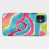 Abstracte Waterverf Case-Mate iPhone Case (Achterkant (horizontaal))