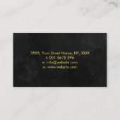 Abstracte Waterverf Circles Visitekaartje (Achterkant)