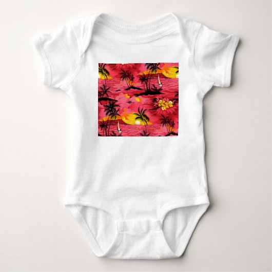 Abstracte Waterverf: Creative Print Design. Romper (Voorkant)