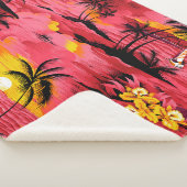 Abstracte Waterverf: Creative Print Design. Sherpa Deken (3/4)