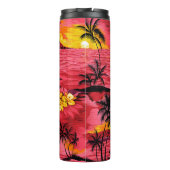 Abstracte Waterverf: Creative Print Design. Thermosbeker (Achterkant)