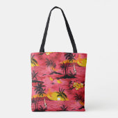 Abstracte Waterverf: Creative Print Design. Tote Bag (Achterkant)