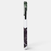 Abstracte Waterverf Deep Forest Plum Case-Mate iPhone Case (Achterkant/links)