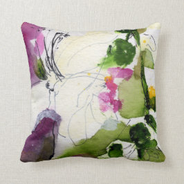 Abstracte Waterverf Design Mix en Match Sides Kussen