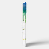 Abstracte waterverf druppelkunst Case-Mate iPhone case (Achterkant / Rechts)