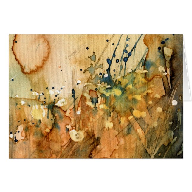 Abstracte waterverf en oude achtergrond (Voorkant Horizontaal)