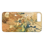 Abstracte waterverf en oude achtergrond Case-Mate iPhone case (Achterkant (Horizontaal))
