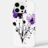 Abstracte Waterverf Flowers Case-Mate iPhone Case (Achterkant)