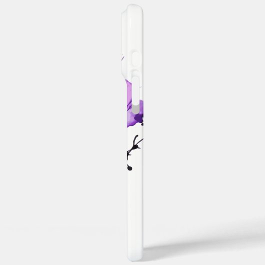 Abstracte Waterverf Flowers Case-Mate iPhone Case (Achterkant / Links)