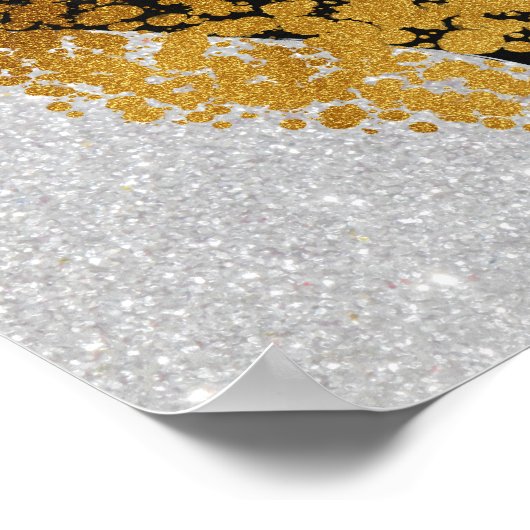 Abstracte Waterverf geometrisch, Abstract, minimaa Poster (Hoek)