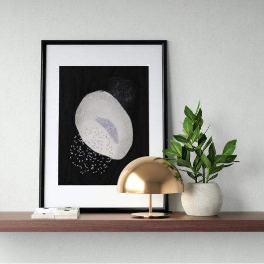 Abstracte Waterverf geometrisch, Abstract, minimaa Poster