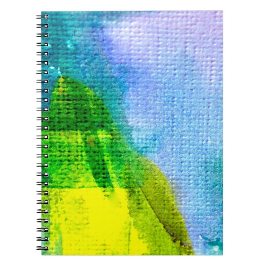 Abstracte waterverf geschilderd backgrondabstract, notitieboek (Voorkant)