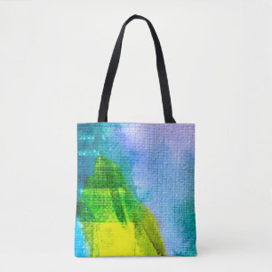 Abstracte waterverf geschilderd backgrondabstract, tote bag