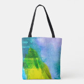 Abstracte waterverf geschilderd backgrondabstract, tote bag (Achterkant)