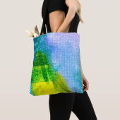 Abstracte waterverf geschilderd backgrondabstract, tote bag (Dichtbij)