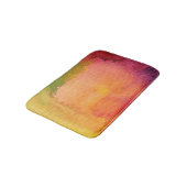 Abstracte waterverf geschilderde achtergrond badmat (Gekanteld)