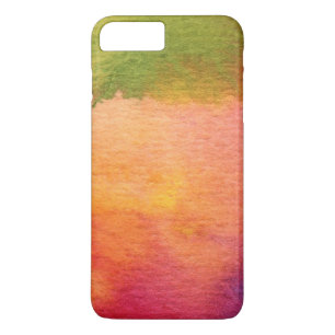 Abstracte waterverf geschilderde achtergrond Case-Mate iPhone case