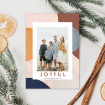 Abstracte Waterverf geschilderde vormen Boho foto