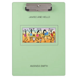 Abstracte, Waterverf Geweldige break dance ritme Klembord