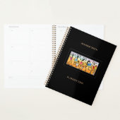 Abstracte, Waterverf Geweldige break dance ritme Planner (Display)