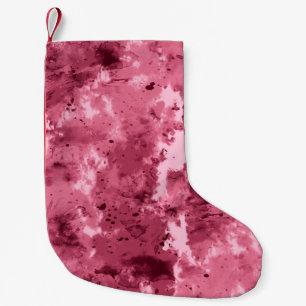 Abstracte waterverf grunge: camouflagepatroon. kleine kerstsok