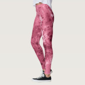 Abstracte waterverf grunge: camouflagepatroon. leggings (Links)