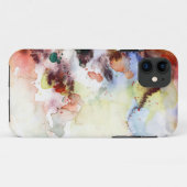 Abstracte waterverf grunge textuur met verf Case-Mate iPhone case (Achterkant (horizontaal))