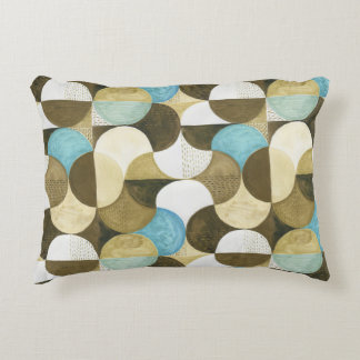 Abstracte Waterverf Hand getrokken Accent Kussen