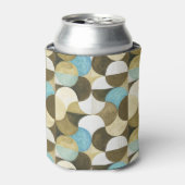 Abstracte Waterverf Hand getrokken Blikjeskoeler (Blikje Voorkant)