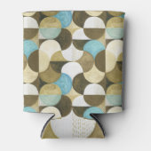 Abstracte Waterverf Hand getrokken Blikjeskoeler (Voorkant)