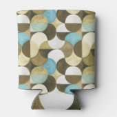 Abstracte Waterverf Hand getrokken Blikjeskoeler (Achterkant)