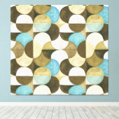 Abstracte Waterverf Hand getrokken Canvas Afdruk (Insitu (Houten vloer))