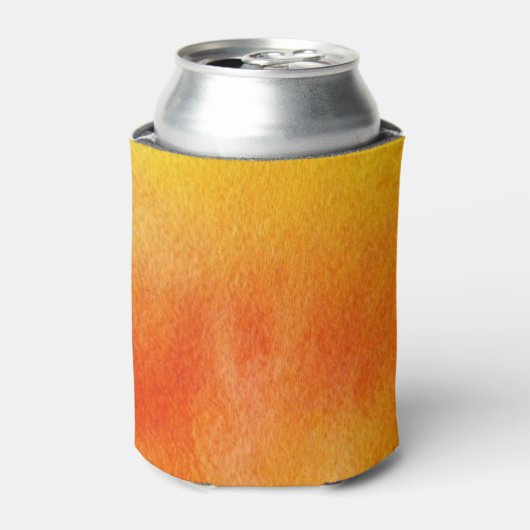 Abstracte waterverf handgeschilderde achtergrond 1 blikjeskoeler (Blikje Voorkant)