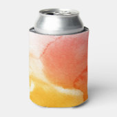 Abstracte waterverf handgeschilderde achtergrond 1 blikjeskoeler (Blikje Voorkant)